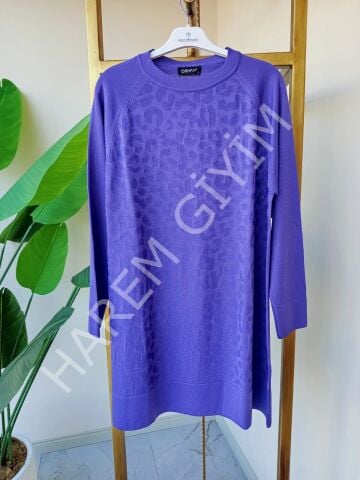 ORHAN KENDİNDEN DESENLİ MERSERİZE TUNIK