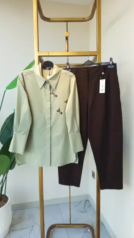 MY312 KUŞ DESEN GÖMLEK/TUNİK