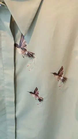 MY312 KUŞ DESEN GÖMLEK/TUNİK