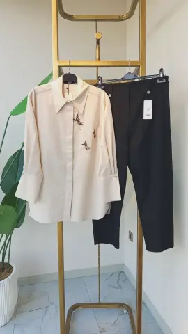 MY312 KUŞ DESEN GÖMLEK/TUNİK