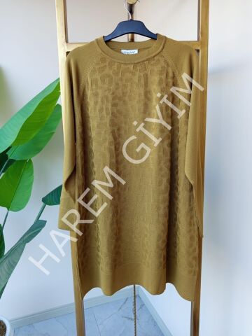 ORHAN KENDİNDEN DESENLİ MERSERİZE TUNIK