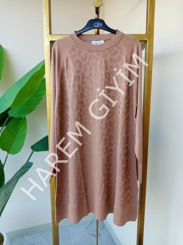 ORHAN KENDİNDEN DESENLİ MERSERİZE TUNIK