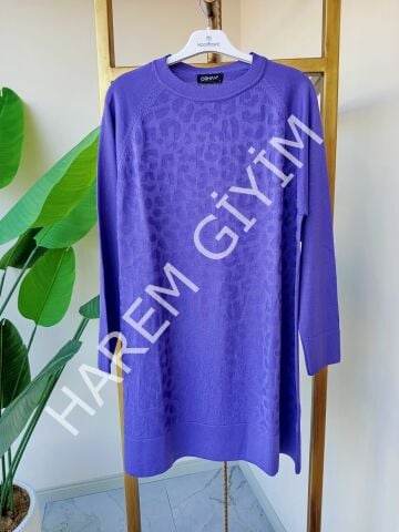 ORHAN KENDİNDEN DESENLİ MERSERİZE TUNIK