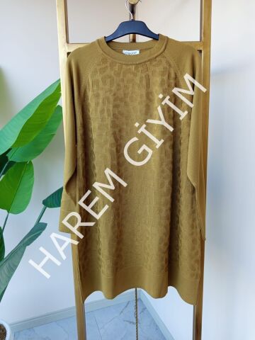 ORHAN KENDİNDEN DESENLİ MERSERİZE TUNIK