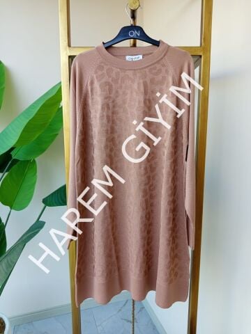 ORHAN KENDİNDEN DESENLİ MERSERİZE TUNIK