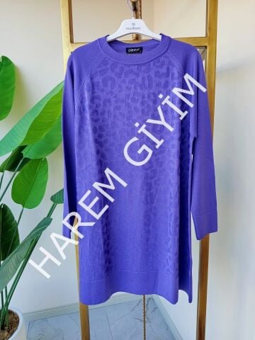 ORHAN KENDİNDEN DESENLİ MERSERİZE TUNIK