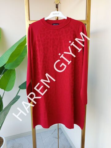 ORHAN KENDİNDEN DESENLİ MERSERİZE TUNIK