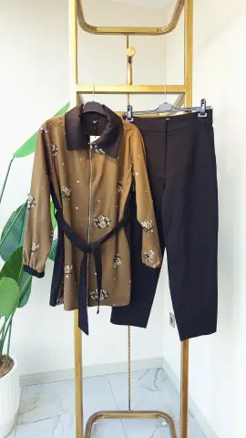 MY312 TAŞ İŞLEMELİ İKİLİ TAKIM