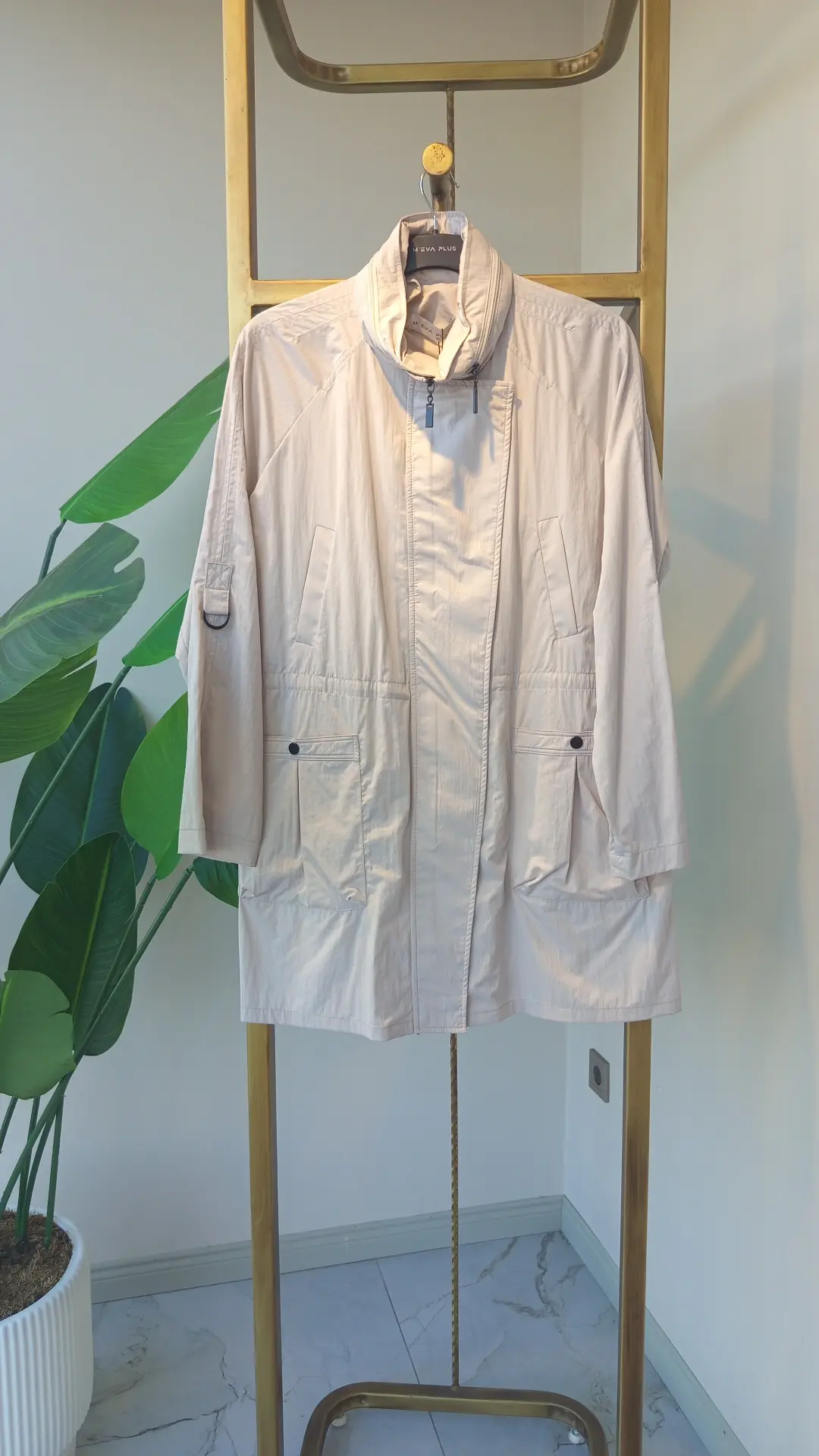 PUREVA YAZLIK KISA TRENCH