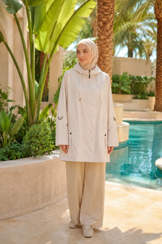 PUREVA YAZLIK KISA TRENCH