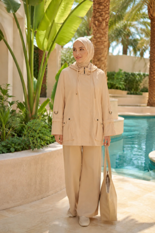 PUREVA YAZLIK KISA TRENCH