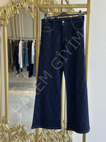 GHISA TAŞ İŞLEME KOT PANTOLON