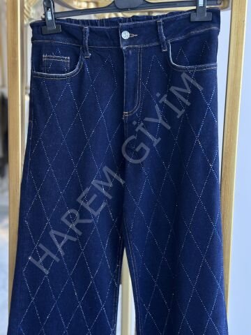 GHISA TAŞ İŞLEME KOT PANTOLON