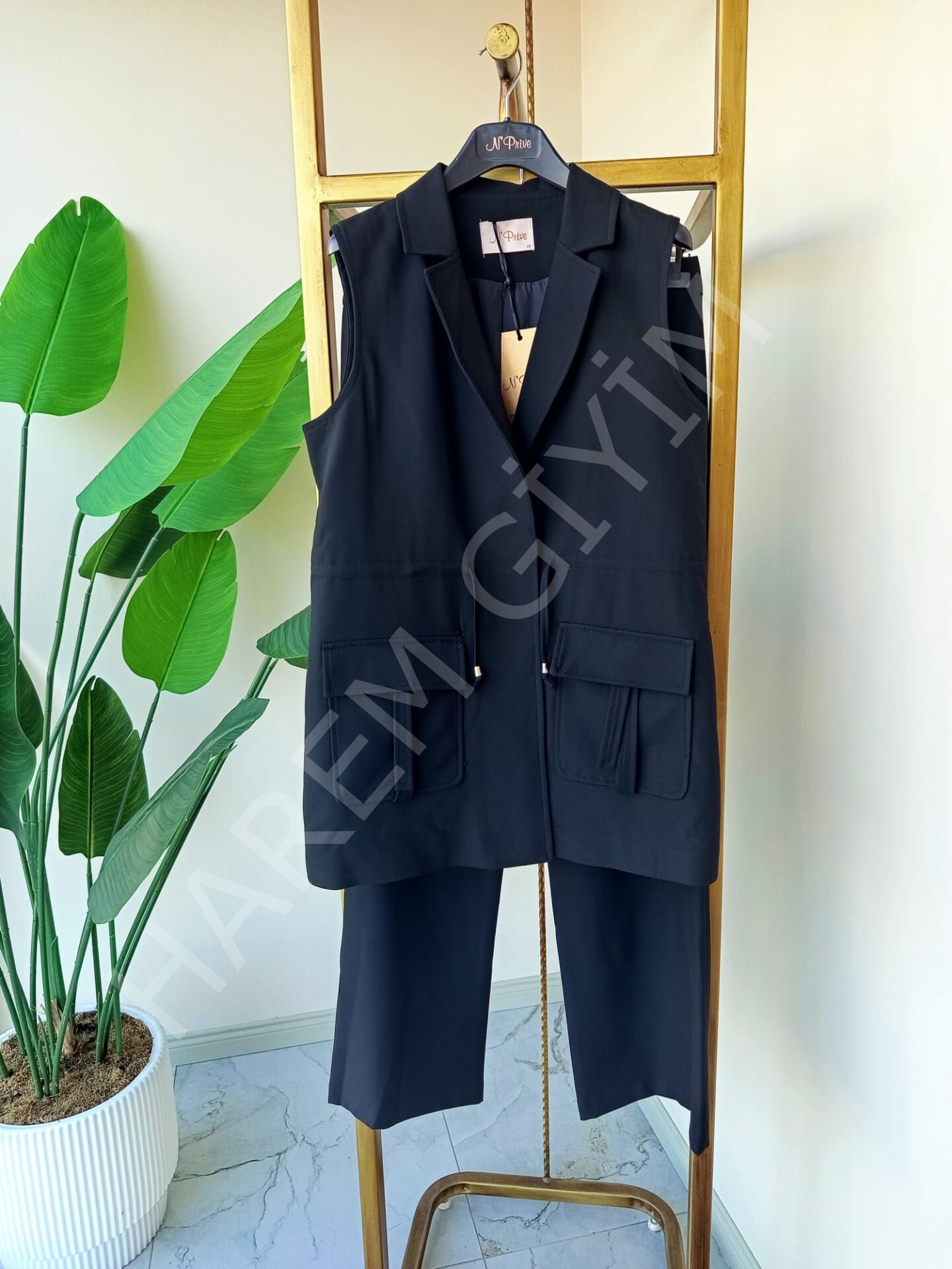 N'PRIVE YELEKLİ PANTOLON TAKIM