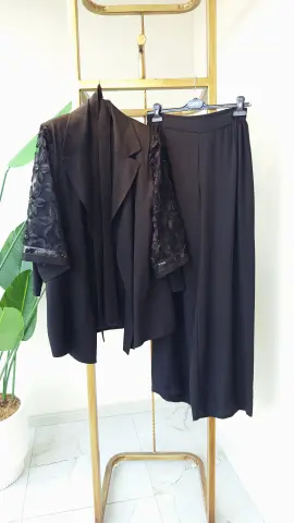 GAZELLA ÜÇLÜ KOLLARI ÇİÇEKLİ TAKIM