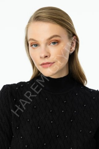 ON TRIKO İNCİ DETAY KAZAK