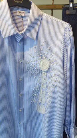 ORHAN İNCİLİ ÇİZGİLİ GÖMLEK