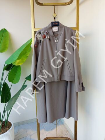N'PRIVE BOMBER CEKET ETEKLİ İKİLİ TAKIM