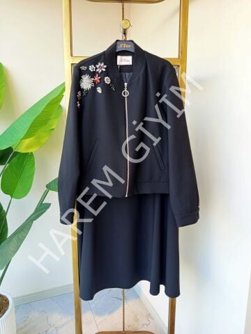 N'PRIVE BOMBER CEKET ETEKLİ İKİLİ TAKIM