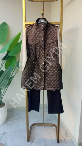 ORHN KAPİTONE UZUN YELEK