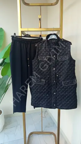 ORHN KAPİTONE UZUN YELEK