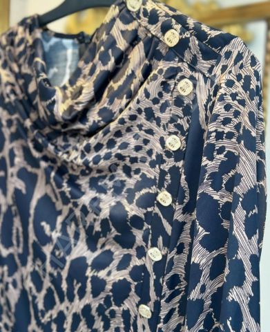 ALMARWAH LEOPAR DESEN ELBİSE