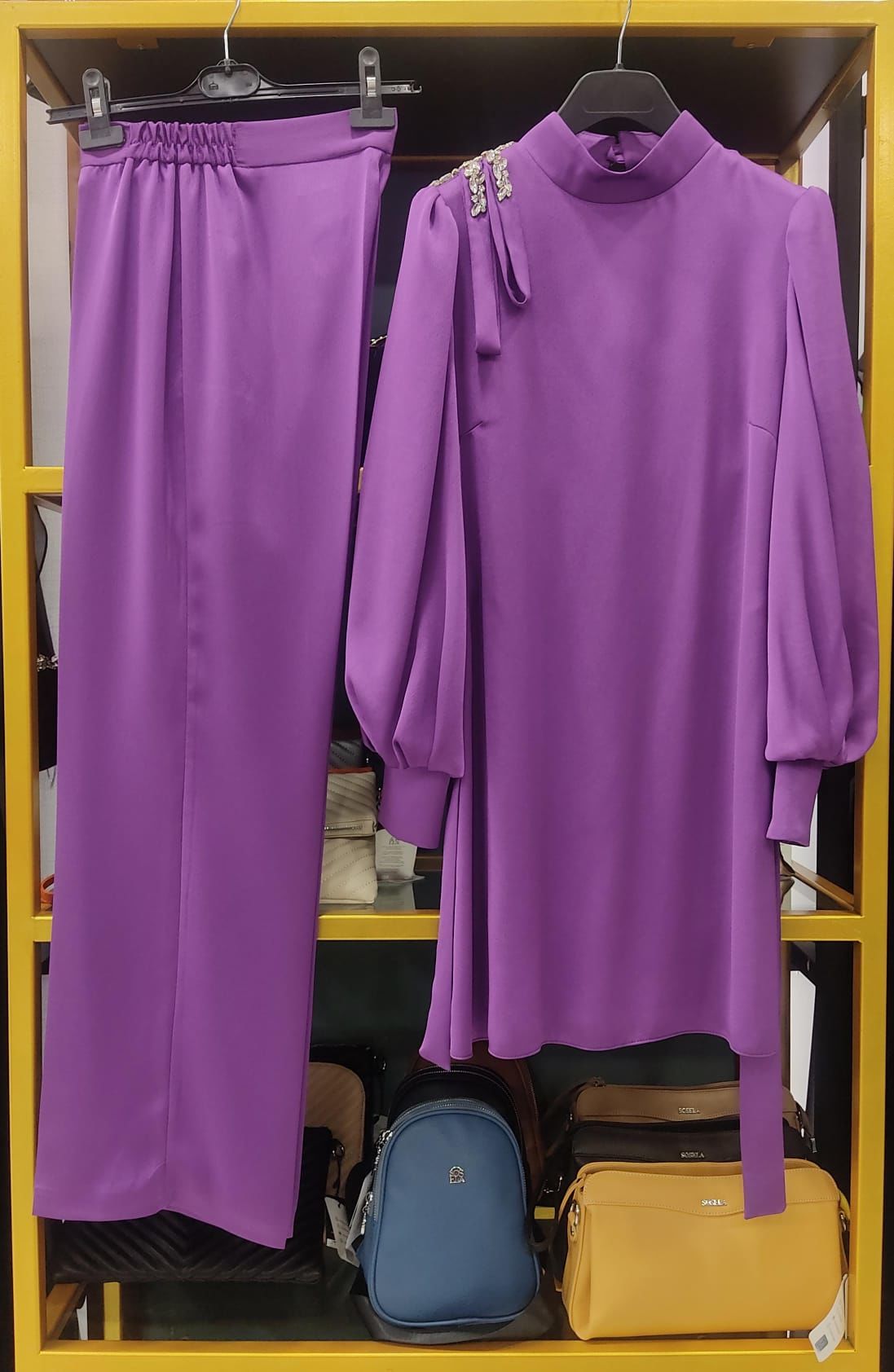 MATEX TUNİK PANTOLON İKİLİ ABİYE TAKIM