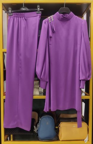 MATEX TUNİK PANTOLON İKİLİ ABİYE TAKIM