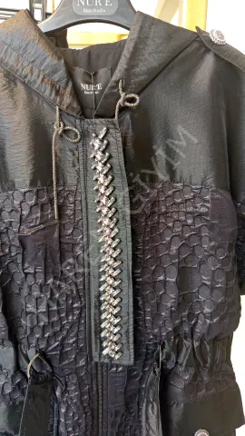 NUR'E KRİSTAL TAŞLI YELEK