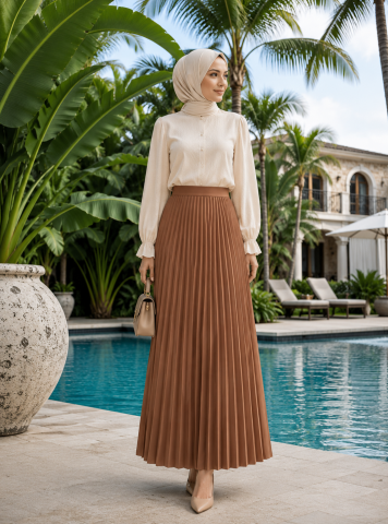 YUSUF ÖZDEMİR 1457 BELİ LASTİKLİ PİLİSELİ ETEK
