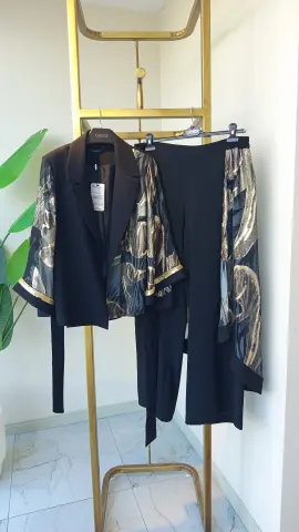 GAZELLA PANTOLON TÜL DETAY İKİLİ TAKIM
