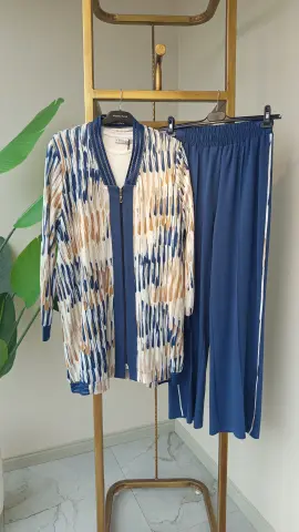 PUREVA / MEVA PLUS MODAL DESENLİ ÜÇLÜ TAKIM