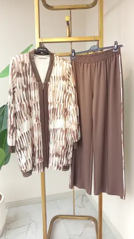 PUREVA / MEVA PLUS MODAL DESENLİ ÜÇLÜ TAKIM