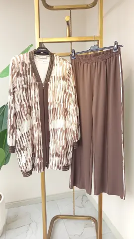 PUREVA / MEVA PLUS MODAL DESENLİ ÜÇLÜ TAKIM