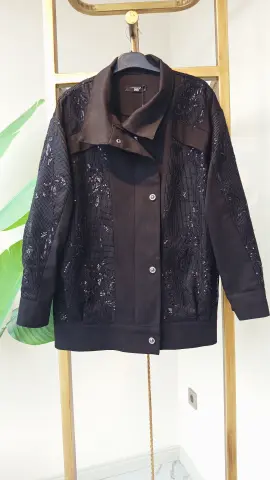 MY312 PAYET DANTELLİ CEKET