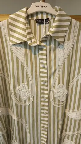 PUREVA ÇİZGİLİ GÖMLEK