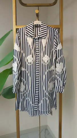 PUREVA ÇİZGİLİ GÖMLEK