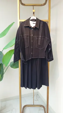 PUREVA ÜÇLÜ TENCEL ETEKLİ TAKIM