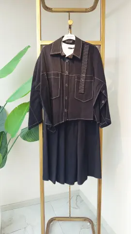 PUREVA ÜÇLÜ TENCEL ETEKLİ TAKIM