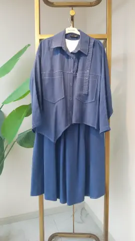 PUREVA ÜÇLÜ TENCEL ETEKLİ TAKIM