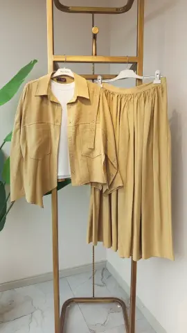 PUREVA ÜÇLÜ TENCEL ETEKLİ TAKIM