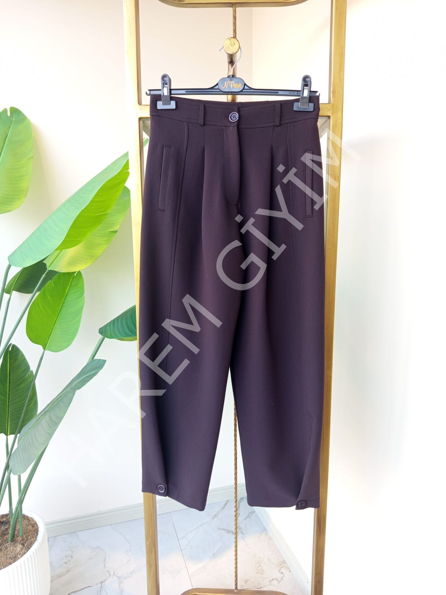 ON FASHION HAVUÇ KESİM PANTOLON