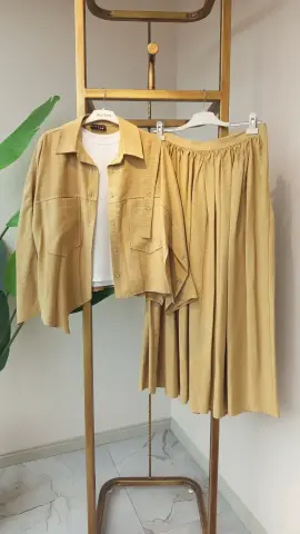 PUREVA ÜÇLÜ TENCEL ETEKLİ TAKIM