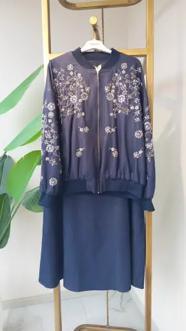 MÜSEMMA /THREE LIGHT TAŞ İŞLEME DETAY İKİLİ ETEKLİ TAKIM