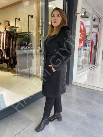 TRENÇ KÜRK DETAY KABAN