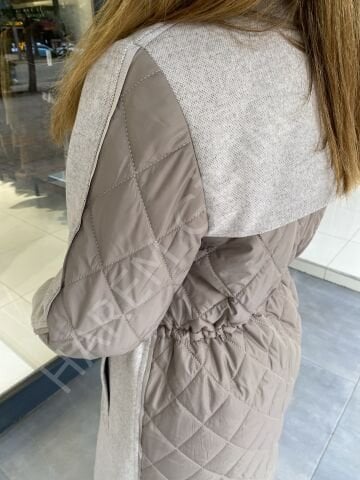 TRENÇ KÜRK DETAY KABAN