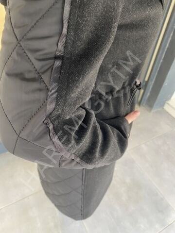 TRENÇ KÜRK DETAY KABAN