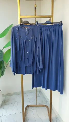 CEREMONY TENCEL KUMAŞ ETEKLİ TAKIM