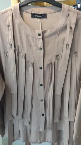 CEREMONY TENCEL KUMAŞ ETEKLİ TAKIM