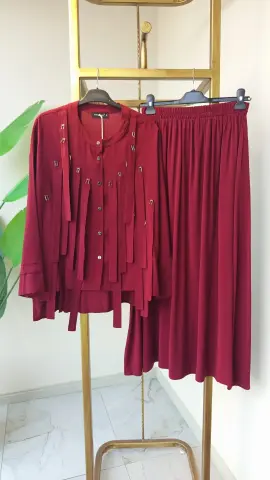 CEREMONY TENCEL KUMAŞ ETEKLİ TAKIM